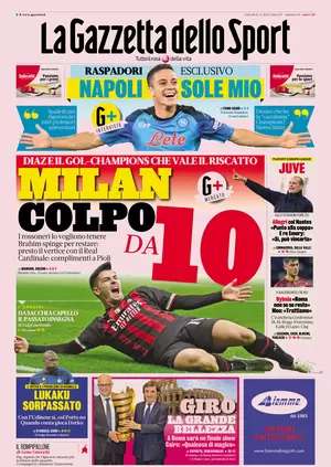 Rassegna stampa: prime pagine quotidiani sportivi - 16 febbraio 2023 27 image 18