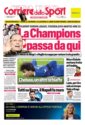 Rassegna stampa: prime pagine quotidiani sportivi - 16 febbraio 2023 28 image 19