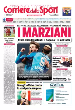 Rassegna stampa: prime pagine quotidiani sportivi - 18 febbraio 2023 28 image 22
