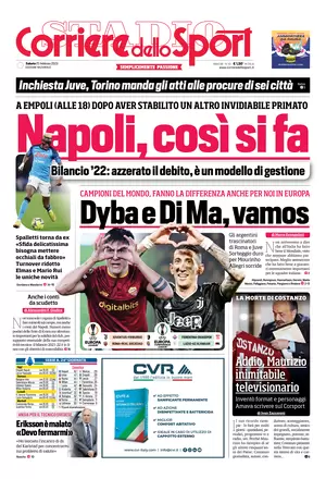 Rassegna stampa: prime pagine quotidiani sportivi - 25 febbraio 2023 28 image 26