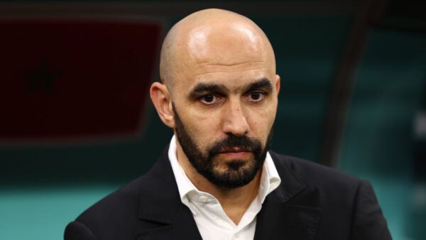 Al Khor, Qatar, 14th December 2022. Walis Regragui coach of Morocco during the FIFA World Cup, WM, Weltmeisterschaft, Fu