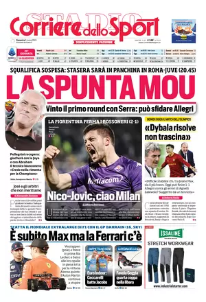 Rassegna stampa: prime pagine quotidiani sportivi – 5 marzo 2023 28 image 1