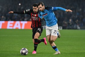 Napoli Milan, Brahim sui social: «Che bella serata» – FOTO