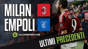 Precedenti Milan Empoli: cosa emerge dalla sfida di San Siro – VIDEO
