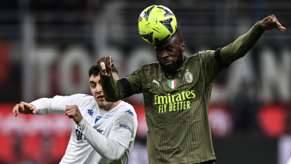 Milan Empoli serie A
