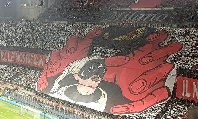 coreografia milan napoli san siro