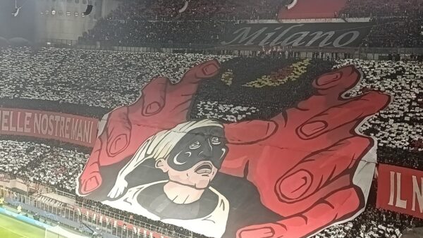 Coreografia milan napoli san siro