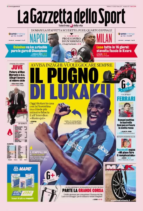 la gazzetta dello sport 005303671