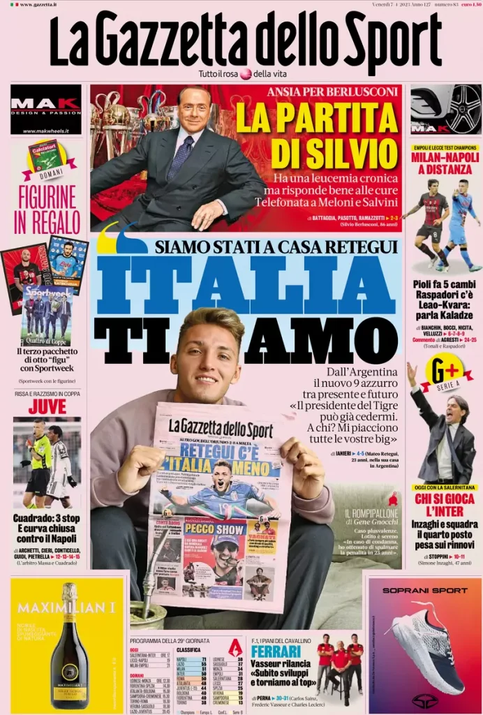la gazzetta dello sport 065748758
