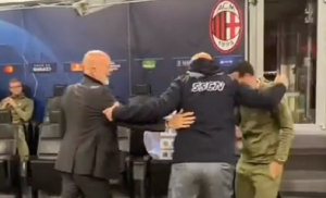 Pioli Spalletti, bel siparietto prima di Milan Napoli – VIDEO