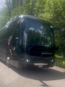 Milan Roma Femminile, l’arrivo dei pullman al Vismara – VIDEO