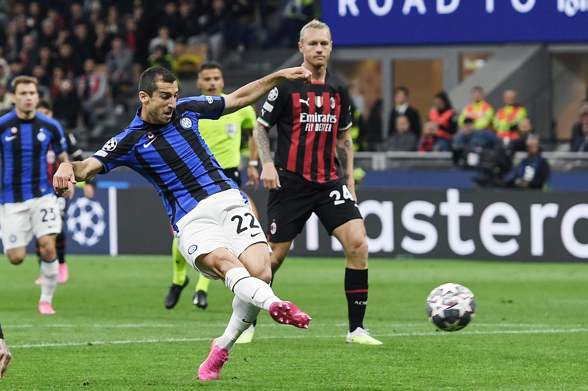 mkhitaryan milan inter