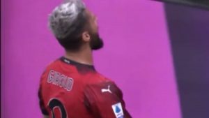 Gol Giroud: doppietta per il francese, il Milan scappa via – VIDEO