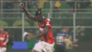 Inter Milan, che reazione di Leao dopo il 3-1! – VIDEO