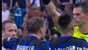 Inter Fiorentina: polemica Barella, era da rosso? Cosa è successo – VIDEO