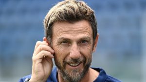 Conferenza stampa Di Francesco post Frosinone Milan: «Commessi errori tecnici, a volte ci vuole fortuna»