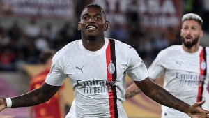 Roma Milan, Leao pubblica l’immagine della caviglia sui social – FOTO