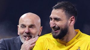 PSG Milan, Pioli ritrova Donnarumma: «Con noi ha dato il massimo,ogni tanto ci messaggiamo»