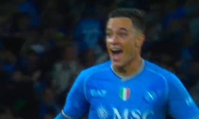 screen gol Raspadori