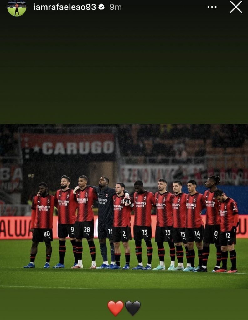 Leao scuote il Milan: significativo messaggio social del portoghese - FOTO 27 WhatsApp Image 2023 11 05 at 19.15.06