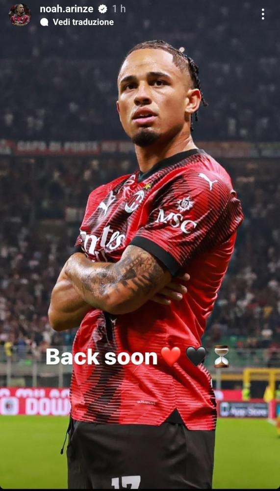 Rientro Okafor: lo svizzero tranquillizza i tifosi sul recupero. Il post social - FOTO 27 WhatsApp Image 2023 11 27 at 12.56.31