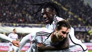 Fiorentina Juve 0-1: vittoria di misura dei bianconeri grazie a Miretti