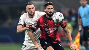 Giroud sicuro sul cammino in Champions del Milan: «Dipende tutto da noi»