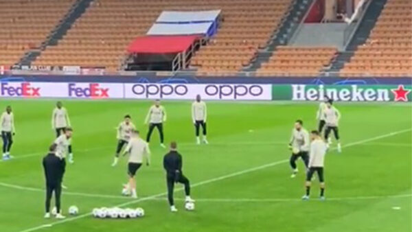 Screen rifinitura PSG san siro
