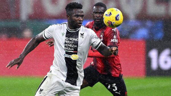 Success tomori milan udinese