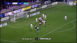 Gol Fazio: rossoneri gelati poco prima dell’intervallo – VIDEO
