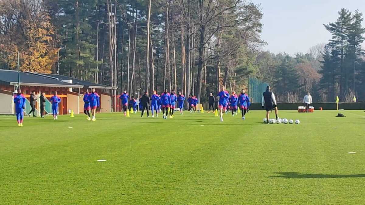 allenamento Milan Okafor