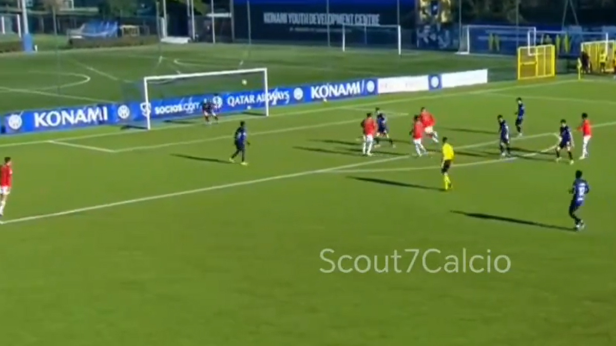 screen gol Cuenca Inter Milan Primavera