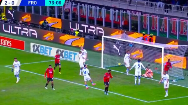 Screen gol Tomori