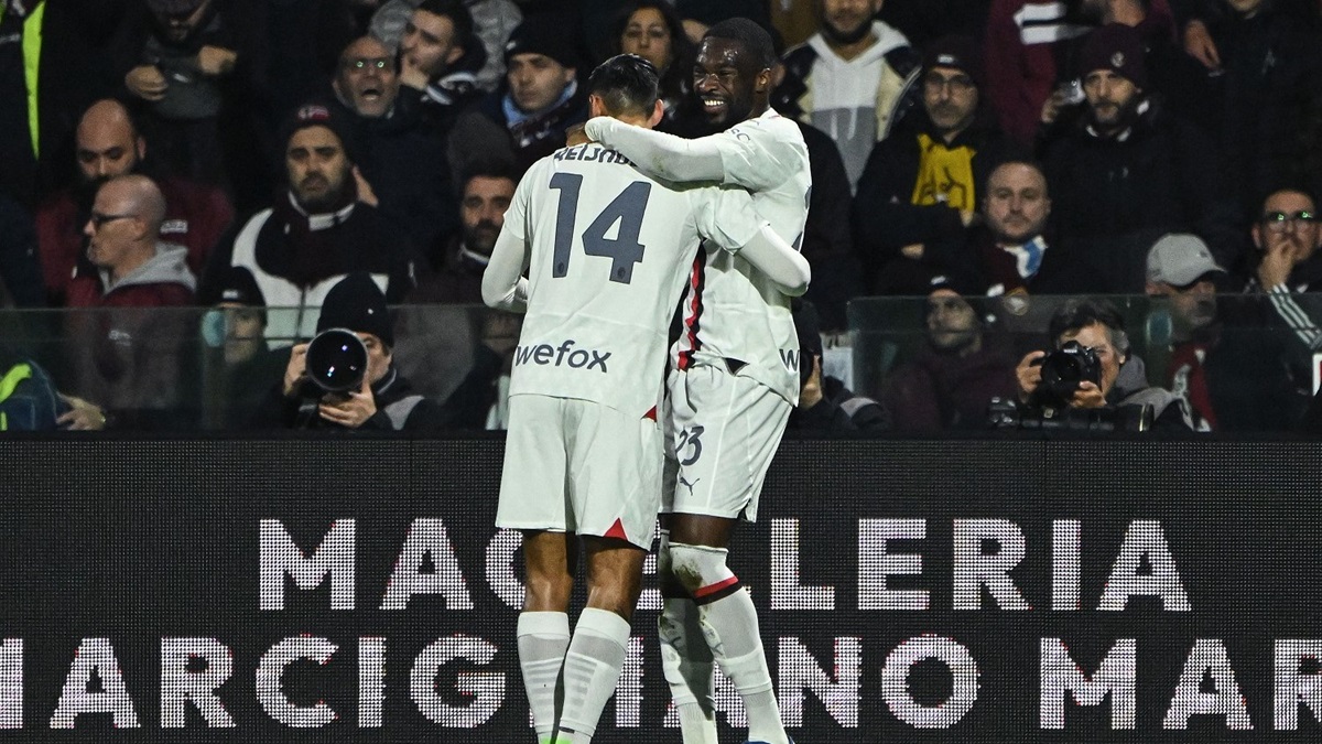 Salernitana Milan 2-2: Jovic evita il ko, tabù trasferta per i rossoneri 26 tomori-reijnders