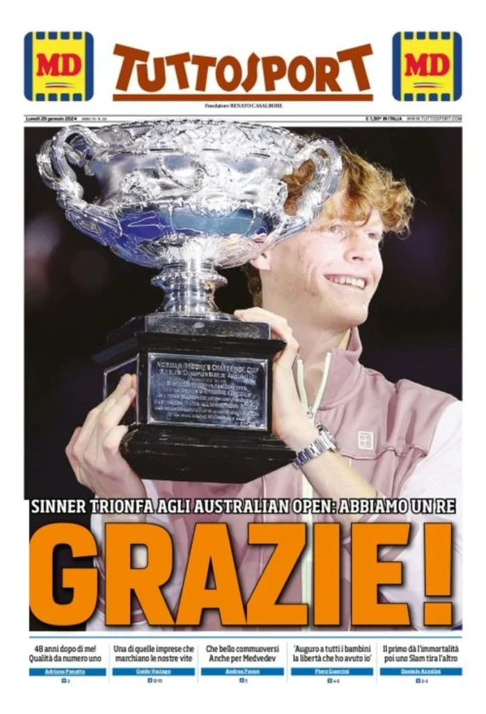 Rassegna stampa: prime pagine quotidiani sportivi - 29 gennaio 2024 4 IMG 1086