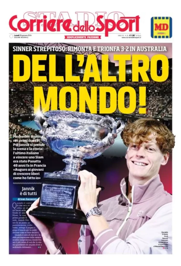 Rassegna stampa: prime pagine quotidiani sportivi - 29 gennaio 2024 3 IMG 1087