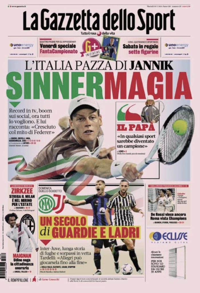 Rassegna stampa: prime pagine quotidiani sportivi - 30 gennaio 2024 2 WhatsApp Image 2024 01 30 at 07.57.52