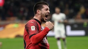 Pagelle Milan Cagliari Coppa Italia: Treno Hernandez, Jovic certezza, personalità Jimenez VOTI