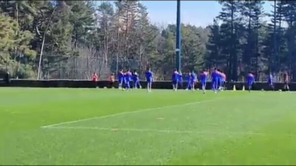 Allenamento Milan