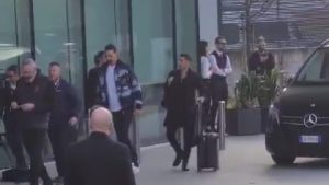 MN24- Rennes Milan: anche Ibrahimovic è partito con la squadra da Malpensa – VIDEO