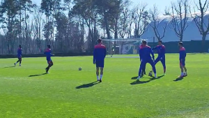 Allenamento Milan pre Roma: la rifinitura dei rossoneri alla vigilia del match d’andata di Europa League – FOTO e VIDEO