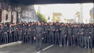 Rennes Milan, la Curva Sud verso lo stadio: il VIDEO del corteo nella città francese