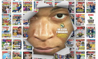 Mbappé prima pagina Marca