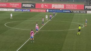 Milan Femminile Sassuolo 3-0: rossonere in semifinale