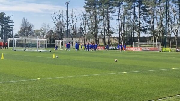 Allenamento Milan