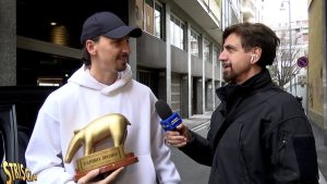 Tapiro d’Oro Ibrahimovic, lo svedese scherza: «Sono io il proprietario del Milan» – VIDEO