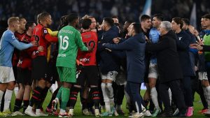 Lazio Milan, i biancocelesti finiscono la partita in otto: ecco il precedente