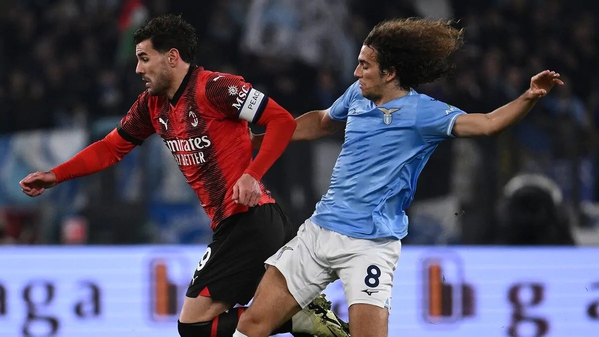Calciomercato Milan, anche Guendouzi in lista! Piace ad Allegri, è la sua principale alternativa 26 theo-hernandez-guendouzi-milan-lazio