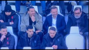 Furlani e Ibrahimovic sorridenti allo Stadium durante Juve Milan: lo scatto che fa infuriare i tifosi – FOTO