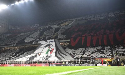 coreografia Curva Sud Milan Inter